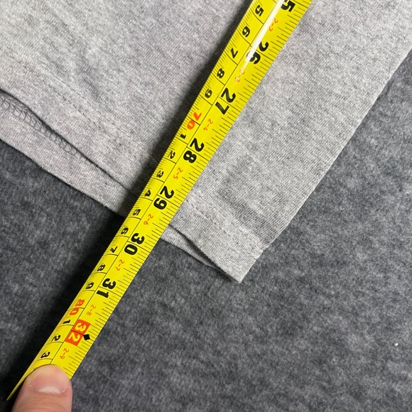 Vintage Petersburg Alaska Embroidered Bear T Shirt Gray 2XL Anvil Y2K Cotton T - Picture 7 of 7